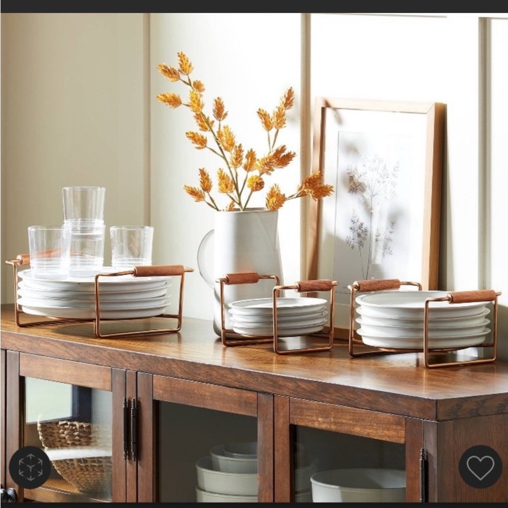 Buffet Dish Holder Caddy Set of 3 - Hearth & Hand™ with Magnolia